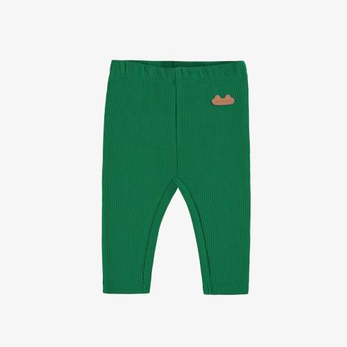 Legging vert en jersey extensible, naissance - Souris Mini