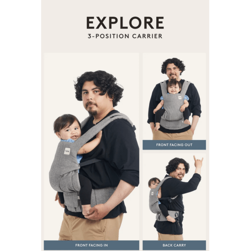 Explore Linen Baby Carrier: Sand | Baby Tula Linen Collection – Baby Tula US