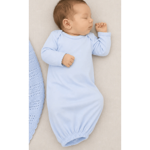 Solid Essentials Lap Gown - Blue