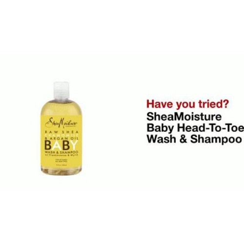 SheaMoisture Raw Shea Chamomile & Argan Oil Baby Head-To-Toe Wash & Shampoo - 13 fl oz