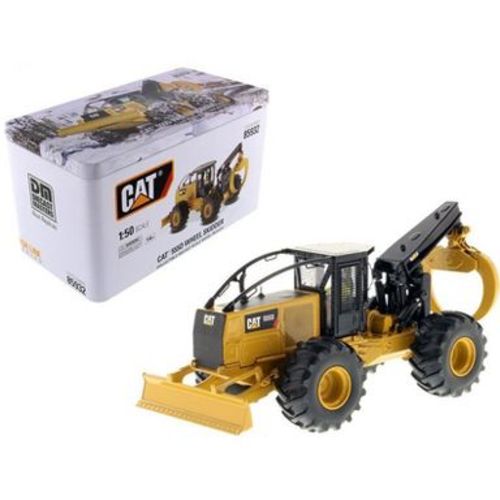 CAT Caterpillar 555D Wheel Skidder with Operator "High Line Series" 1/50 Diecast Model by Diecast Masters