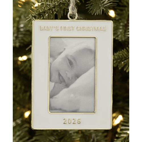 Baby's First Frame Ornament 2026