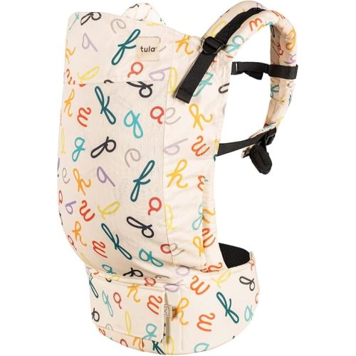 Baby Tula Explore Mesh Baby Carrier 7 – 45 lb, Adjustable Newborn to Toddler Carrier, Multiple Ergonomic Positions Front and Back, Breathable and Cool – Toddler + Mesh, ABC