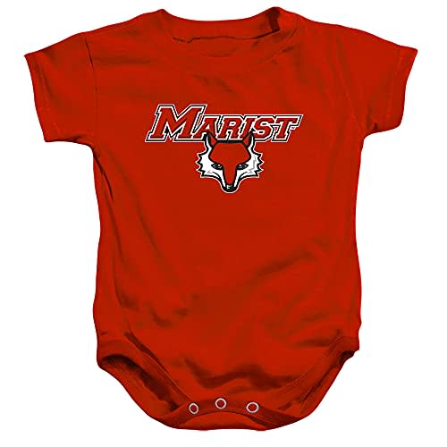 Marist College Official Stacked Unisex Infant Snap Suit for Baby