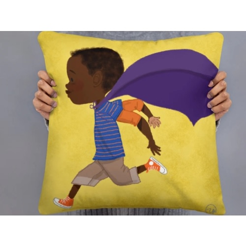 Super Hero Throw Pillow
