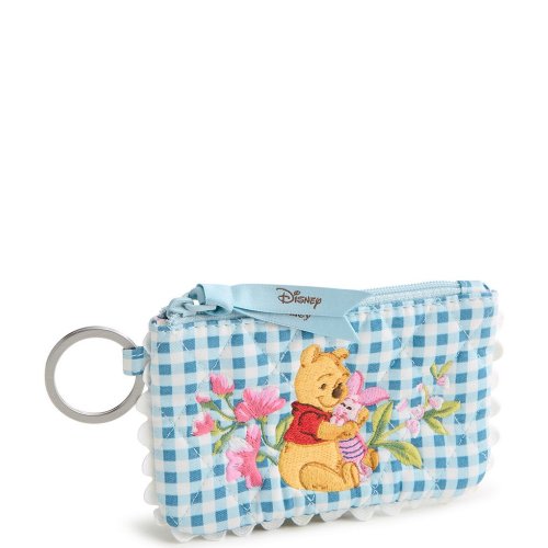 Vera Bradley x Winnie the Pooh Springtime Gingham Zip ID Case