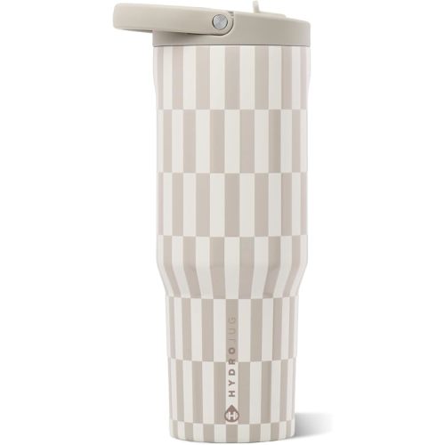 HydroJug Sport 40 oz Insulated Stainless Steel Water Bottle, Latte