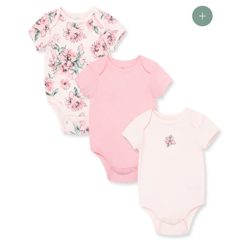 Dream Floral 3-Pack Bodysuits