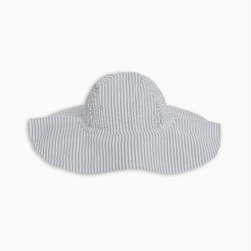 Seersucker Sun Hat