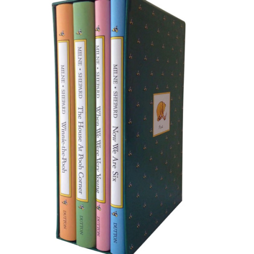 Pooh's Library: Winnie-The-Pooh, The House At Pooh Corner, When We Were Very Young, Now We Are Six (Pooh Original Edition)