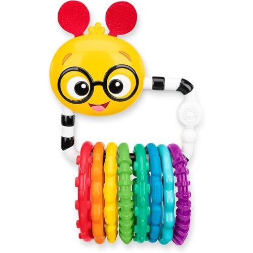 Baby Einstein Cals Connectors Sensory Toy with Textured Links, Ages 0+ Months and Up