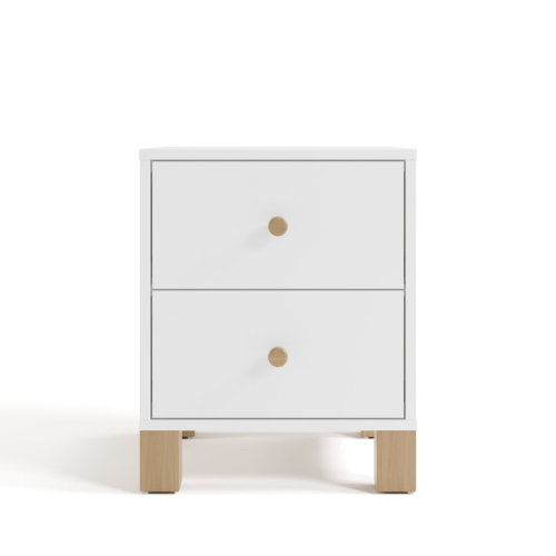 Storkcraft California 2 Drawer Nightstand & Reviews | Wayfair