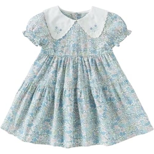 DAVE&BELLA Toddler Baby Girls Summer Dress