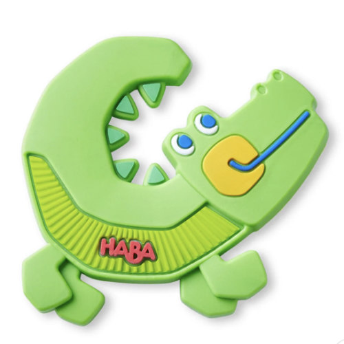 Crocodile Silicone Teething Toy– HABA USA