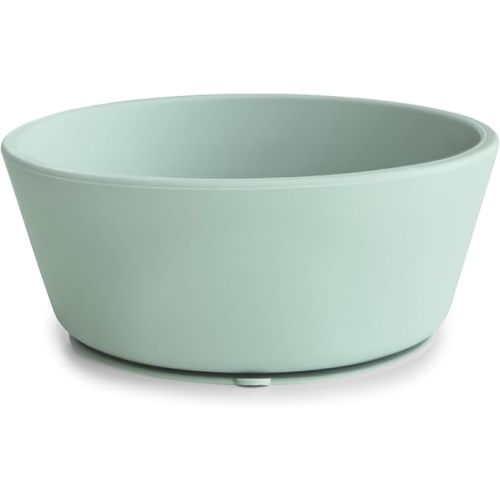 mushie Silicone Suction Bowl (Cambridge Blue)