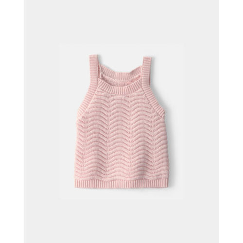 Baby Girl Sweater Knit Tank Top - Pink - OshKosh B'gosh | Carter's