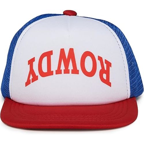 Funky Junque Kids Baseball Hat Girl Boy Toddler Infant Flat Brim Trucker Hat Youth Sun Beach Cap Summer Mesh