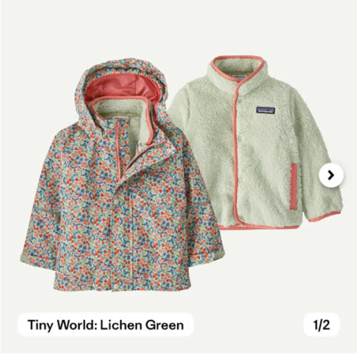 Patagonia Baby All Seasons 3-in-1 Jacket