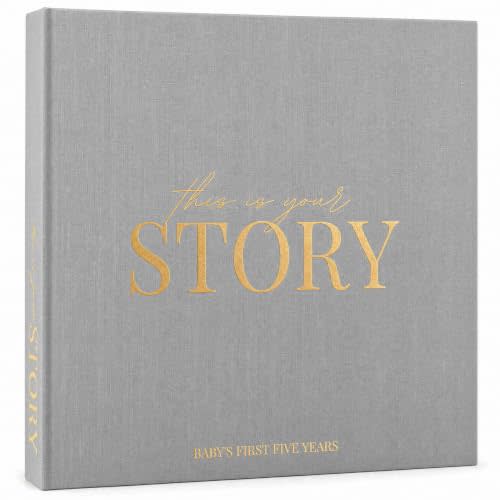 Baby Memory Journal: Pregnancy to 5 Years Journal for Newborn Girl or Boy. Gender Neutral Keepsake 1st release Neutral Toast