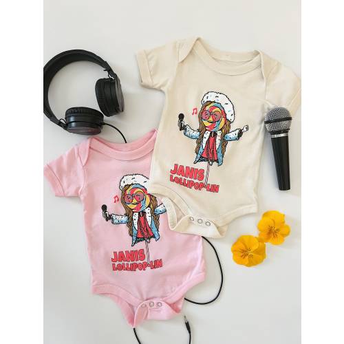 JANIS LOLLIPOP-LIN Baby Bodysuit