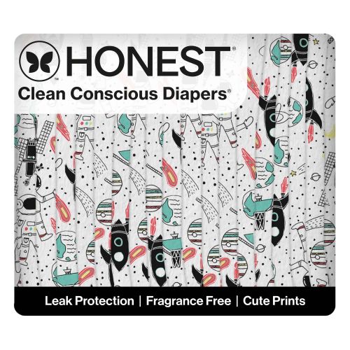 Honest Wetness Indicator Diapers - Plant-Based & Fragrance-Free | Honest