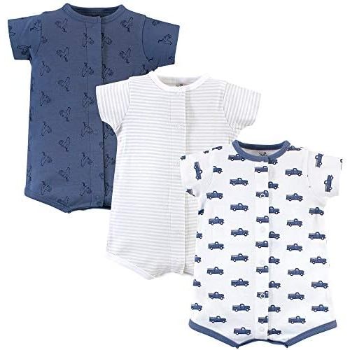Touched by Nature Baby Unisex Baby Organic Cotton Rompers