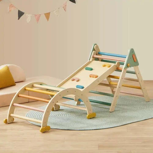 Tiny Land® 7-in-1 Morandi Pikler Triangle Set