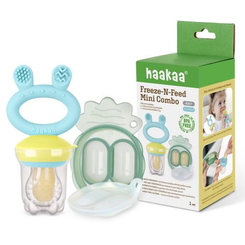 Haakaa Freeze-N-Feed Mini Combo Icy Lemon