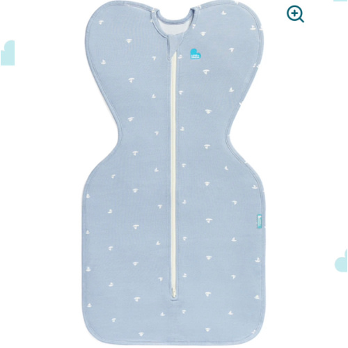 Swaddle Up™ 1.0 TOG Viscose from Bamboo Mist Blue Boats