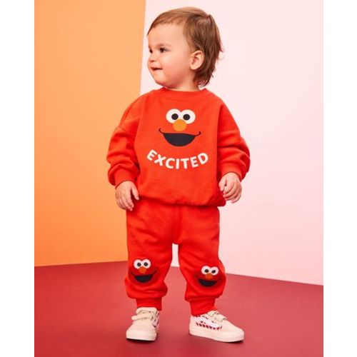 Sesame Street French Terry Sweatshirt & Sweatpants Set