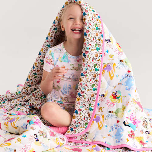 Disney Princess Ball & Princess Friends Reversible Quilted Patoo® Blanket