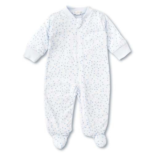 Kissy Superstars Blue Zip Footie
