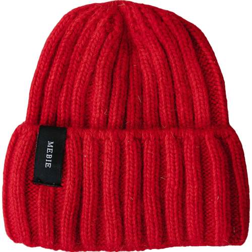 Red Chunky Knit Beanie – Mebie Baby