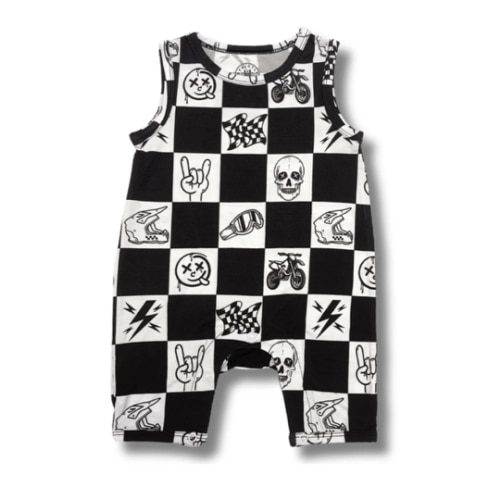 Dirt Dash Romper | Strictly Wild