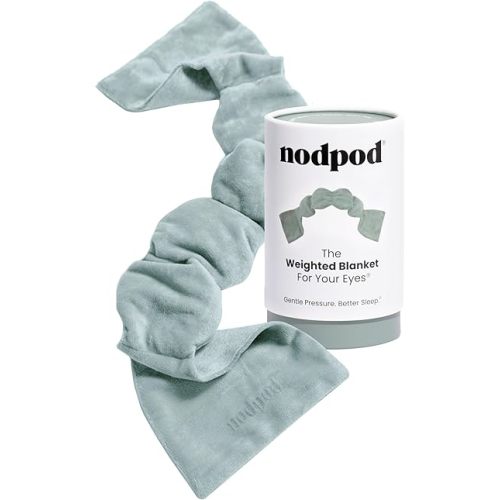 Nodpod Gentle Pressure Sleep Mask | Patented Light Blocking Design for Sleeping, Traveling & Relaxation - Sage