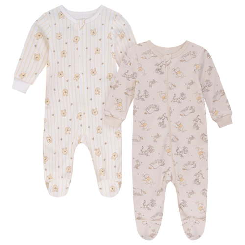 Disney Winnie the Pooh Infants' Unisex Layette Organic Cotton 2pc Footed Sleeper Set - Walmart.ca