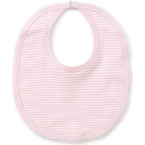 Simple Stripe Bib, Pink - Kissy Kissy | Maisonette