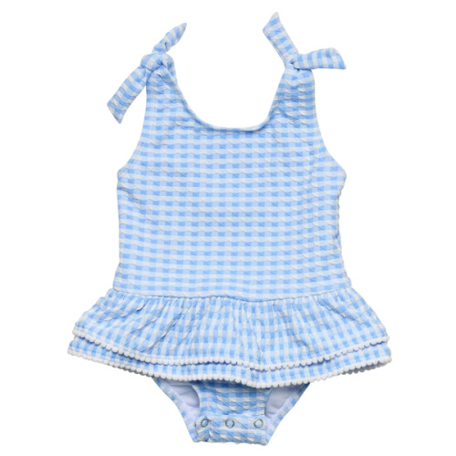 Snapper Rock Swimwear Baby Skirt Swimsuit (Seaside Gingham) – DRIFT Beach Club