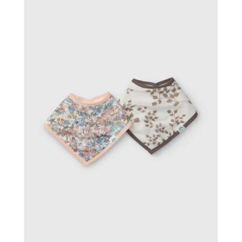Bandana Baby Bib 2-Pack - English Garden