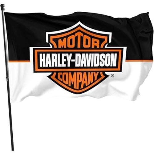 SARAH SCOTT Motorcycle Lovers Gifts Flag 3x5 Feet-Vivid Color and Fade Proof- Home Decoration, Garden Decoration, Outdoor/Indoor Decoration (Style-3)
