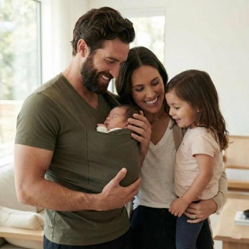 Baby Carrier Shirt for Dad - Gift for Daddy