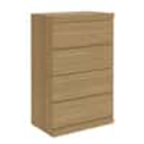 ClosetMaid Mosaics 25.51 in. W Toasted Oak 4-Drawer 0-Shelf Organizer Wood Closet System 10000-06603