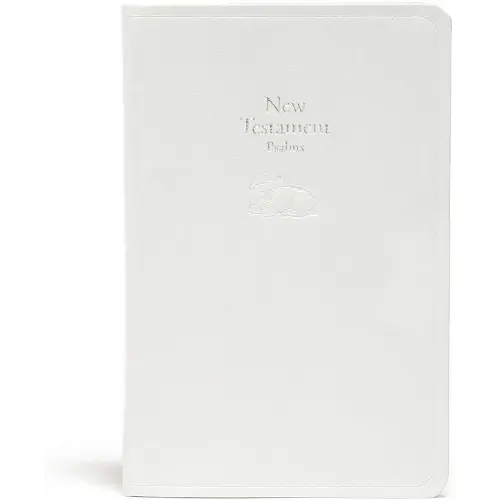 KJV Baby's New Testament, White Imitation Leather