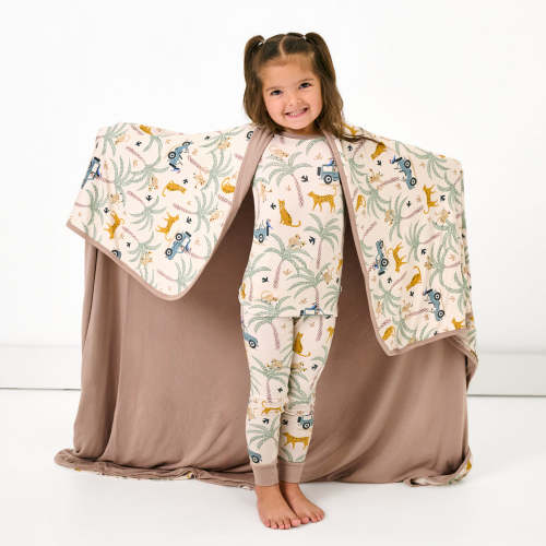 Wild Escape Large Cloud Blanket | Little Sleepies