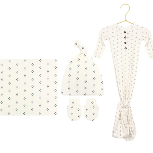 Louie Newborn Hat Bundle (Gown)