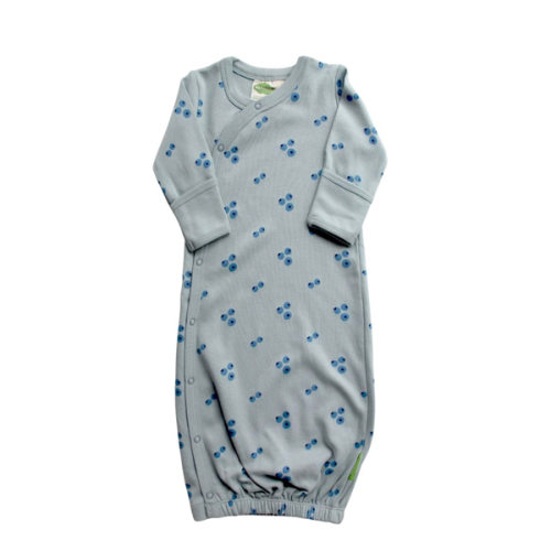 Organic Gowns - Sky Blueberry