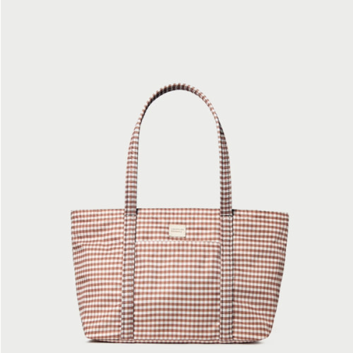 Mira Brown Gingham Everyday Tote | Totes | Handbags / Diaper Bag