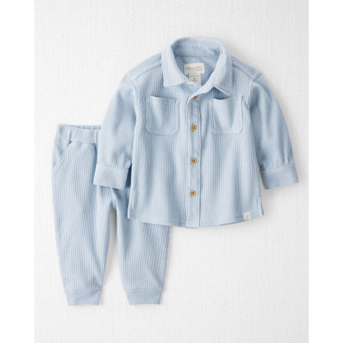 Baby Boy 2-Piece Organic Cotton Waffle Knit Set - Little Planet | Carter's