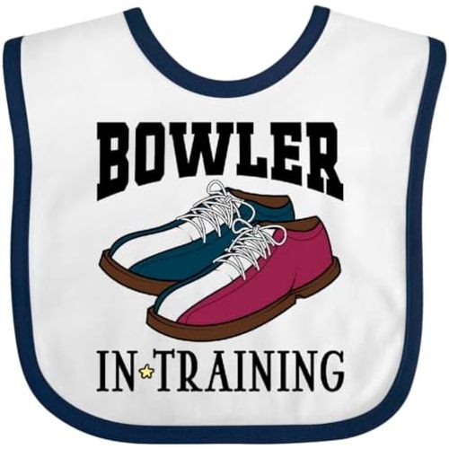 inktastic Future Bowler Bowling Shoes Baby Bib