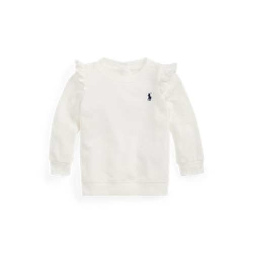 Ruffled Spa Terry Sweatshirt